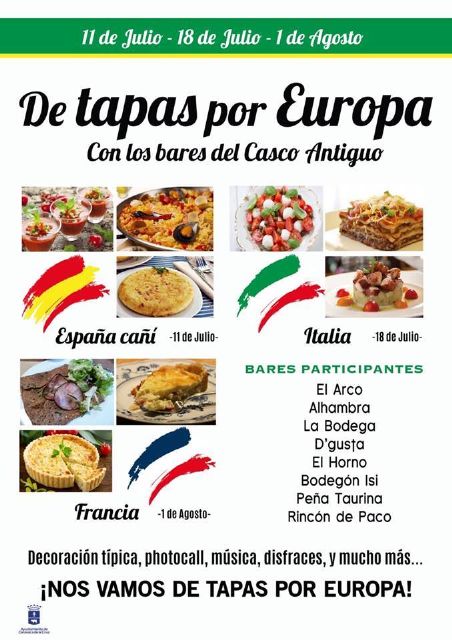 Este sábado comienza 'De Tapas por Europa' con la noche gastronómica dedicada a España