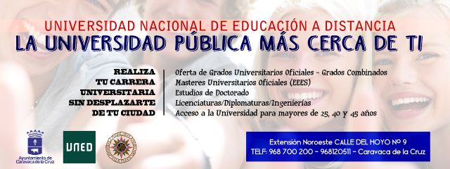 La extensión de la UNED en Caravaca abre el plazo de matrícula en los cursos de acceso a la universidad y grados