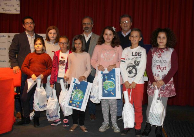 Siete escolares caravaqueños, premiados en el concurso del 'Día Mundial del Agua'