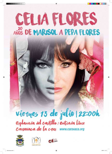 Celia Flores ofrece en Caravaca el concierto homenaje a su madre, '20 años de Marisol a Pepa Flores'