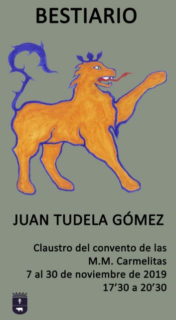 Exposición de pintura ‘Bestiario’, del muleño Juan Tudela Gómez