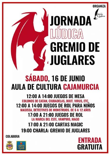 Caravaca acoge este sábado la I Jornada Lúdica del Gremio de Juglares