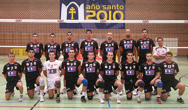 El equipo del C.V. Caravaca Año Santo 2010 en una foto de archivo