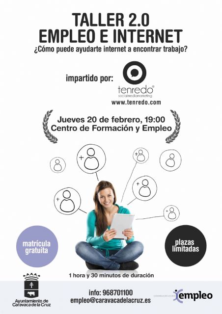 El Ayuntamiento oferta un taller para fomentar la búsqueda efectiva de empleo a través de internet