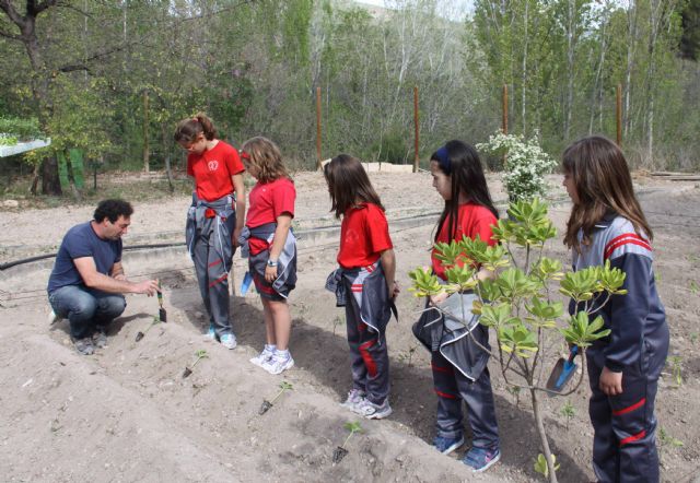 La Concejalía de Medio Ambiente crea un Huerto Escolar en el Vivero de las Fuentes del Marqués