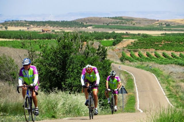 Diseñan una ruta específica para ciclistas por vías asfaltadas del Camino de la Vera Cruz