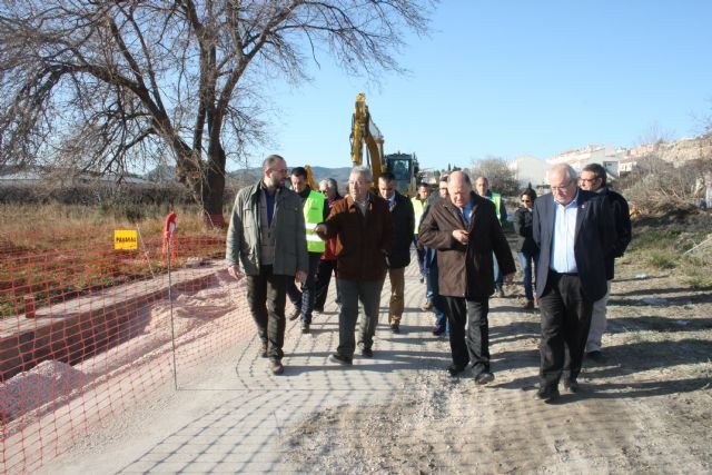 Un nuevo colector en Caravaca resolverá los problemas de evacuación de aguas en la zona sur del casco urbano