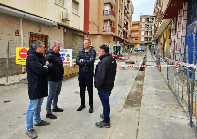 El Ayuntamiento de Caravaca reforma la calle Asturias del centro urbano con una inversión cercana a los 70.000 euros