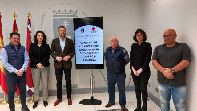 El Ayuntamiento de Caravaca y Cruz Roja formalizan un acuerdo para el refuerzo del dispositivo preventivo del Año Jubilar 2024