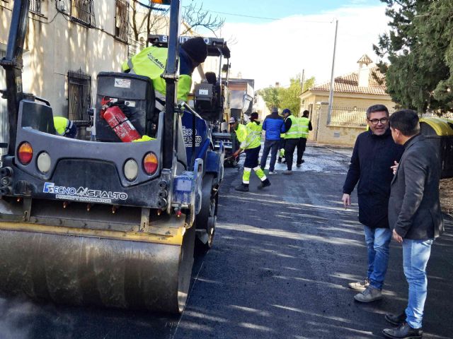 El Ayuntamiento de Caravaca inicia un plan de asfaltado en pedanías con una inversión de 210.635 euros