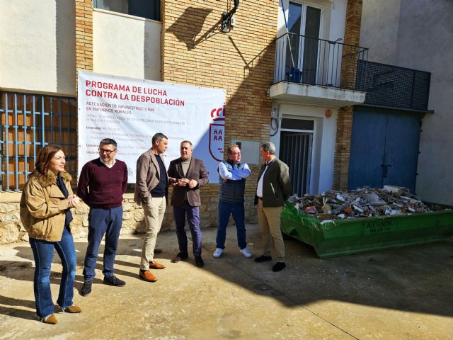 Caravaca invierte 124.000 euros para seguir mejorando espacios sociales, deportivos y de ocio en pedanías