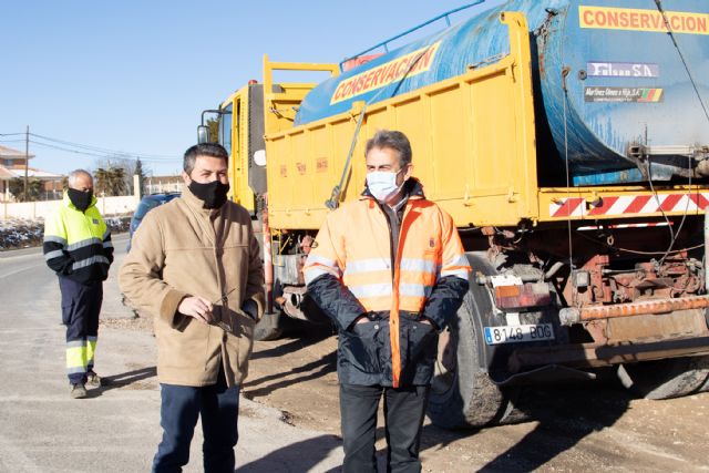 El dispositivo en carreteras para garantizar la seguridad vial en episodios de heladas y nieve está en marcha desde noviembre a marzo