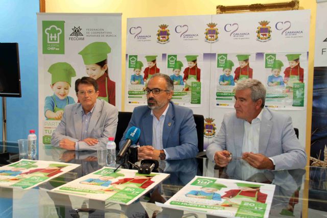 Caravaca acoge este sábado el concurso 'Huerta Chef' para promover recetas saludables entre los escolares