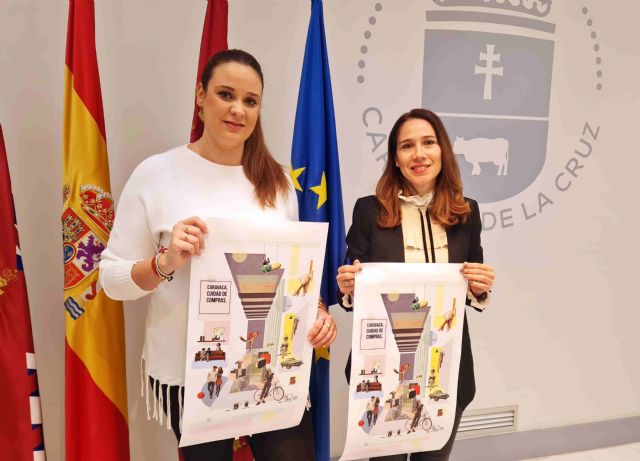 Una nueva campaña promociona en Caravaca las ventajas del comercio local en Caravaca