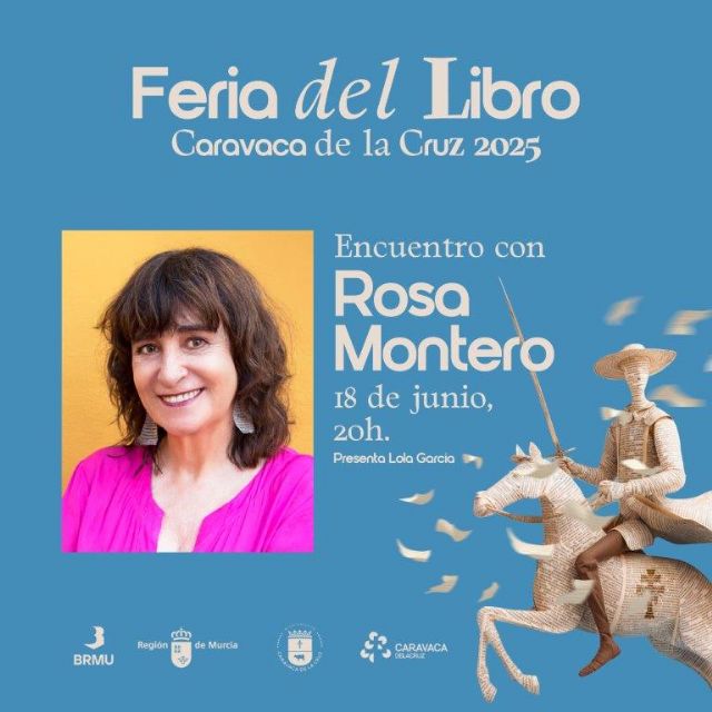 Rosa Montero y Marta Robles, invitadas estelares en la XIII edición de la Feria del Libro de Caravaca de la Cruz