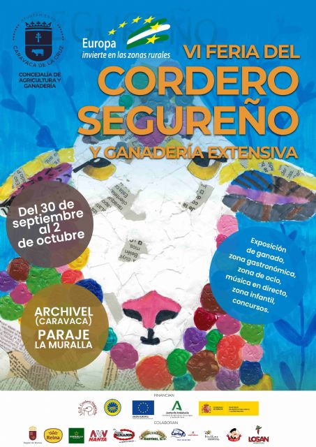 La Feria del Cordero de Segureño y la Ganadería Extensiva se celebrará en ‘La Muralla’ de Archivel arropada por numerosas actividades