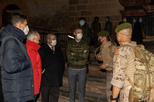 La Armada Española culmina en Caravaca la campaña ´Tonelada Solidaria´ portando cerca de cinco mil kilos de alimentos para las Cáritas del Noroeste