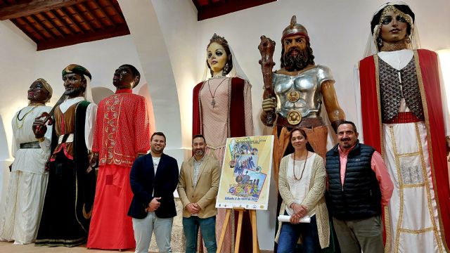 El V Encuentro Nacional de Gigantes y Cabezudos reunirá en Caravaca a poblaciones de Cataluña, Comunidad Valenciana y la Región de Murcia