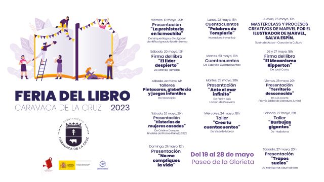 La Feria del Libro de Caravaca comienza este fin de semana con dos presentaciones, firmas y actividades infantiles