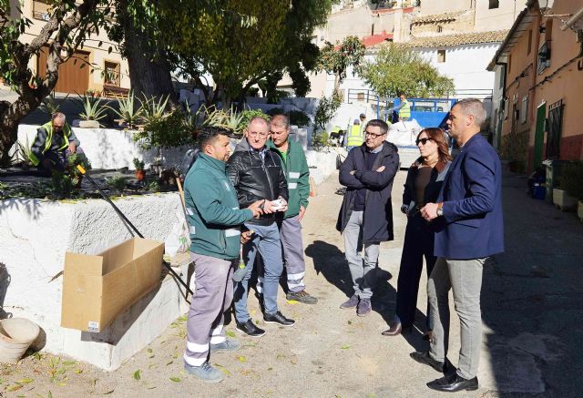 El Ayuntamiento de Caravaca refuerza el cuidado de zonas verdes con 59 trabajadores del Programa de Fomento de Empleo Agrario