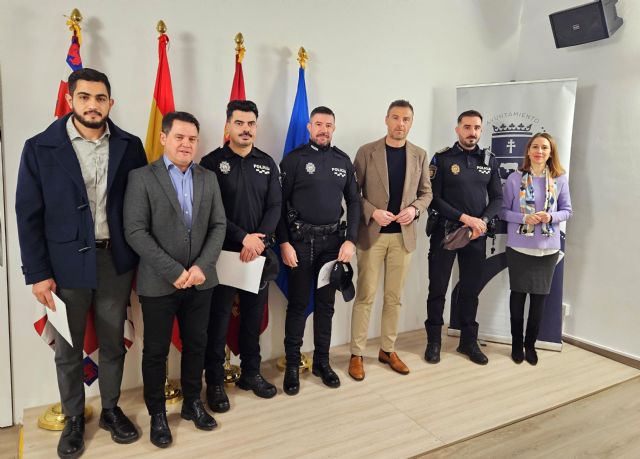 Dos agentes se incorporan a la plantilla de la Policía Local de Caravaca