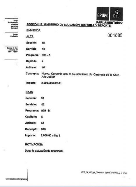 María González Veracruz: 'El PP vende incentivos fiscales sin explicar por qué votaron contra una enmienda socialista que incluía 2 millones para Caravaca de la Cruz'