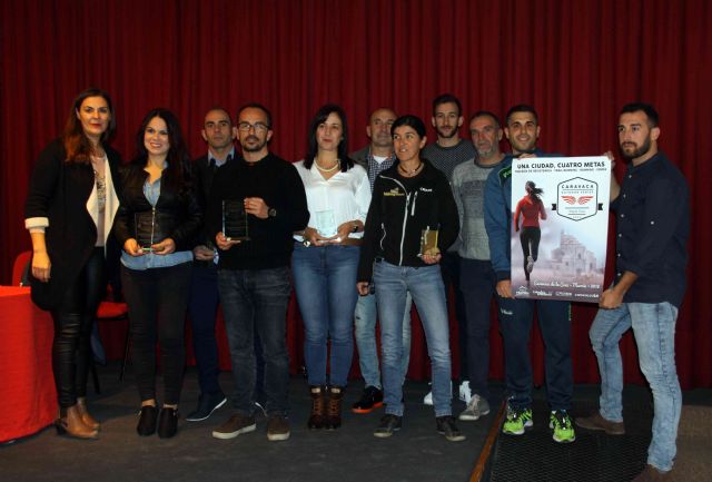 El circuito 'Caravaca Outdoor Series' premia los deportistas más regulares de 2017 en las cuatro pruebas que lo componen