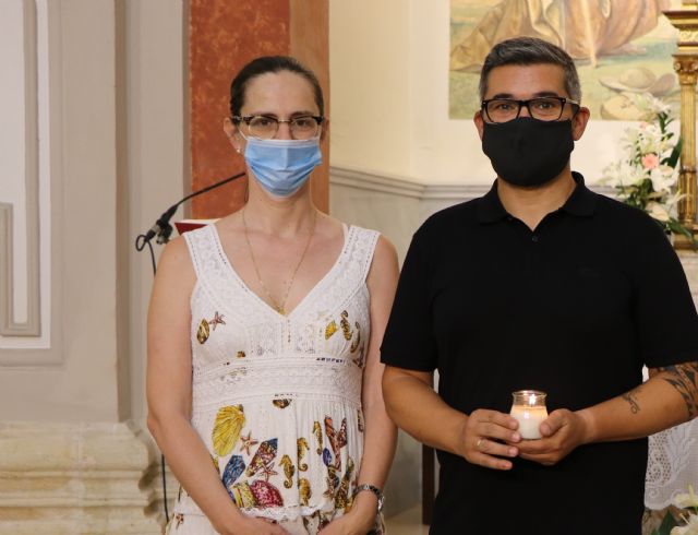 “La luz del Camino” peregrina hasta Caravaca en homenaje a las víctimas del Covid-19