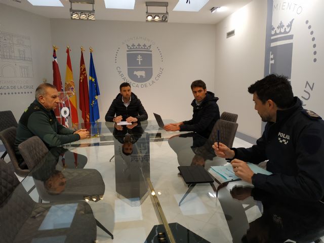 El Ayuntamiento de Caravaca celebra la segunda Mesa de Coordinación Policial para continuar coordinando el dispositivo especial de las Fuerzas de Seguridad