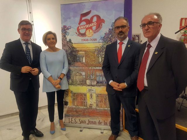 El instituto San Juan de la Cruz de Caravaca celebra este curso su cincuenta aniversario