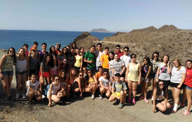 Juventud clausura el programa contra el tabaquismo 'Viaje saludable' con una convivencia de Puntas de Calnegre