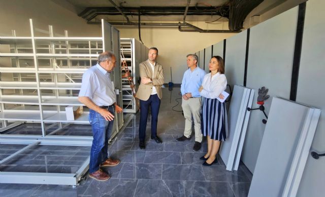 El Ayuntamiento de Caravaca acondiciona nuevas instalaciones para el Archivo Municipal en el Centro Multiservicios de Cavila