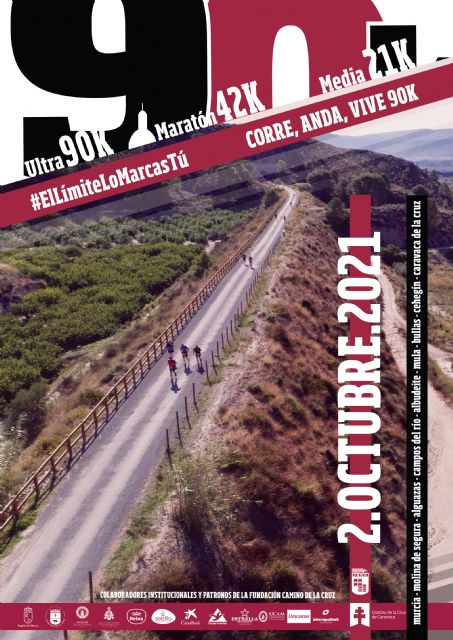 La carrera 90K Camino de la Cruz regresa con nuevos atractivos y adaptada a las medidas de prevención sanitarias