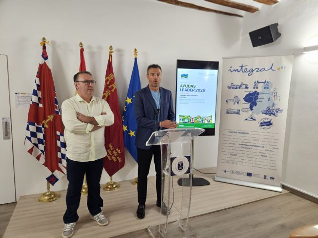 Más de dos millones de euros para apoyar proyectos de desarrollo rural en los municipios del Noroeste y las pedanías altas de Lorca