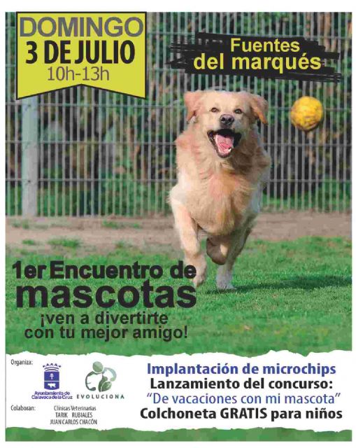 Caravaca celebra este domingo el 'I Encuentro de mascotas' en las Fuentes del Marqués