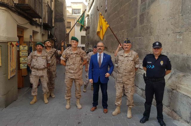 La Escuela Militar de Paracaidismo “Méndez Parada” peregrina a Caravaca en el Año Jubilar 2017