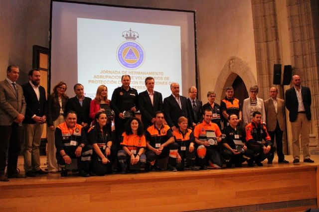 Las agrupaciones de Protección Civil de las Ciudades Teresianas celebran un acto de hermanamiento