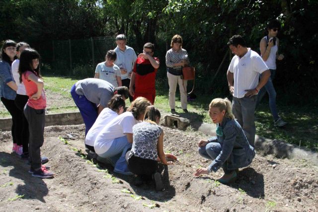 Actividades con los centros educativos en el Huerto Ecológico de Las Fuentes