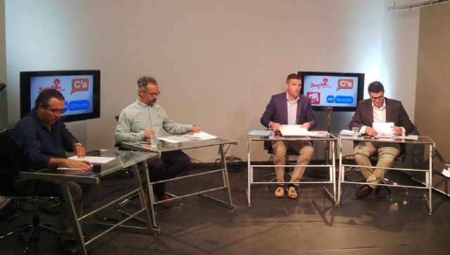 José Francisco García defiende 'propuestas realistas' para el futuro de Caravaca en el debate con el resto de formaciones políticas