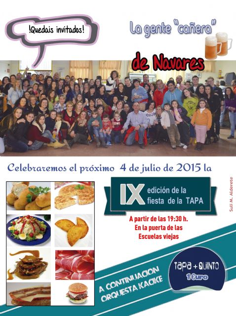 Navares celebra este sábado la IX edición de su Fiesta de la Tapa