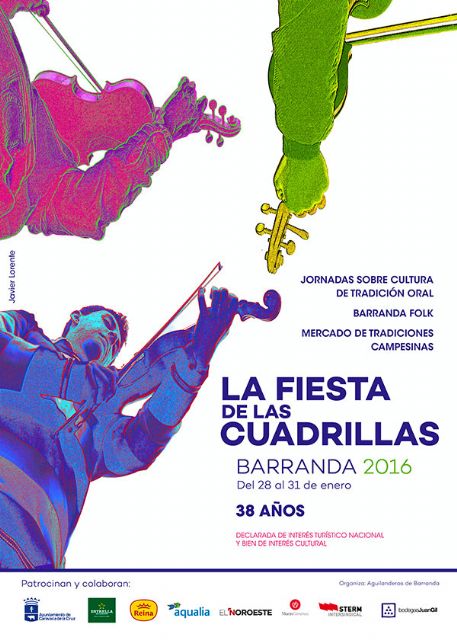 La XXXVIII Fiesta de las Cuadrillas reúne el domingo 31 de enero a doce formaciones de música tradicional