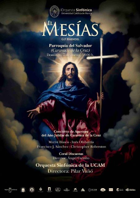 La parroquia de El Salvador de Caravaca acoge el domingo el concierto de ‘El Mesías’ de Häendel