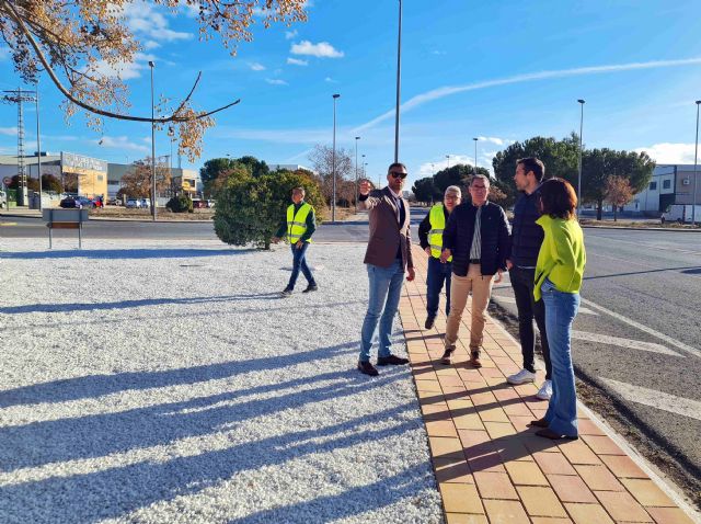 El Ayuntamiento de Caravaca desarrolla obras de mejora en servicios públicos del Polígono Industrial de Cavila