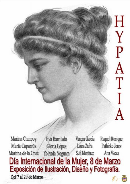 Doce mujeres forman parte de la exposición de ilustración, diseño y fotografía 'Hypatia'