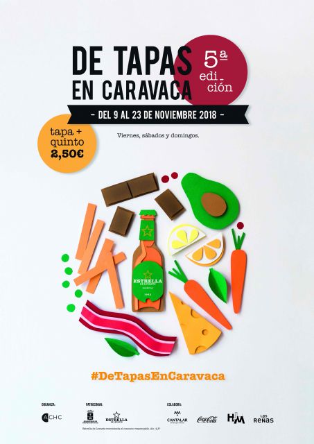 Comienza 'De tapas en Caravaca' con 20 propuestas gastronómicas y sorteo de premios entre los participantes