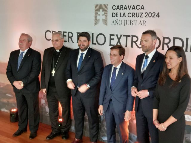 Puesta de largo del Año Jubilar 2024 de Caravaca de la Cruz en su presentación en la capital de España
