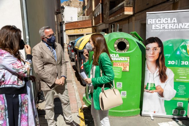 El Ayuntamiento de Caravaca se suma a la campaña ´Recicla esperanza´ que fomenta la reutilización del vidrio y dará apoyo a iniciativas creadas a favor de la lucha contra la Covid-19
