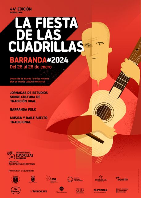 La Fiesta de las Cuadrillas de Barranda reúne el domingo 28 de enero a doce formaciones de música tradicional