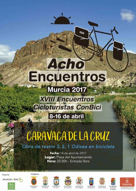 Caravaca recibe este viernes a los 300 participantes en el XVIII Encuentro Cicloturista 'ConBici'