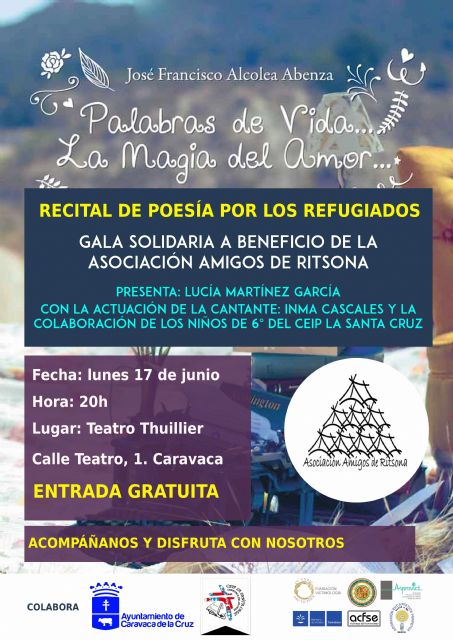 Solidaridad, poesía y artes escénicas se fusionan en el recital de poesía programado por el colegio 'La Santa Cruz'